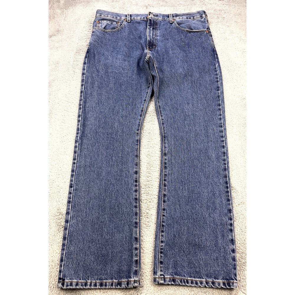 Levis 517 Jeans Mens 38x32 Blue Denim Bootcut Cowboy Western Y2K